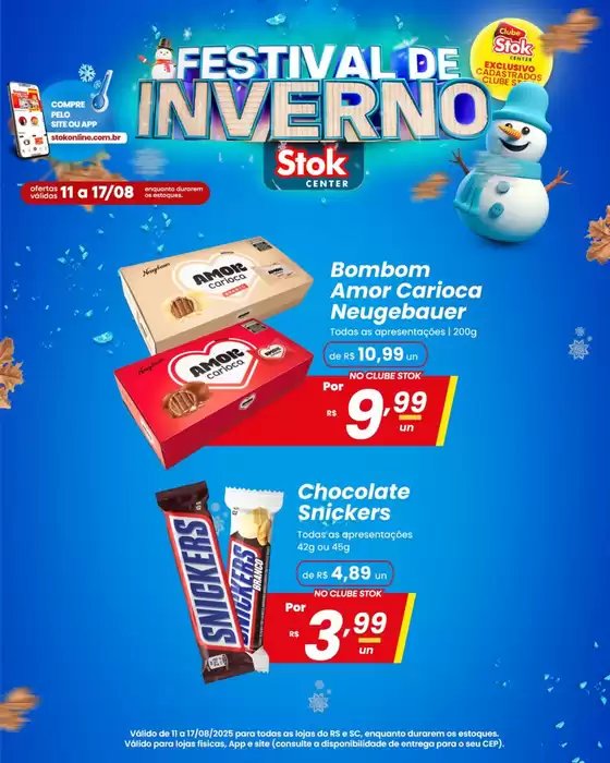 Catálogo Stok Center em Pelotas | Encarte Stok Center | 2025-08-11T00:00:00.000Z - 2025-08-17T00:00:00.000Z
