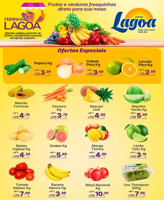 Pechinchas e ofertas atuais