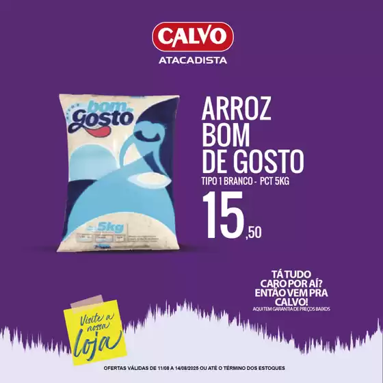 Catálogo Calvo Atacadista em Itapagé | Encarte Calvo Atacadista | 2025-08-11T00:00:00.000Z - 2025-08-14T00:00:00.000Z