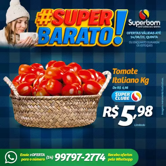 Catálogo Superbom Supermercados em Paraopeba | Encarte Superbom Supermercados | 2025-08-13T00:00:00.000Z - 2025-08-14T00:00:00.000Z
