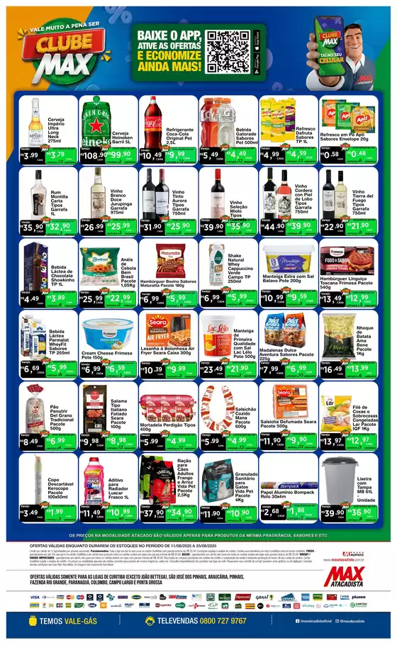 Ofertas exclusivas para nossos clientes