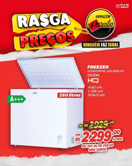 Grandes descontos em produtos selecionados