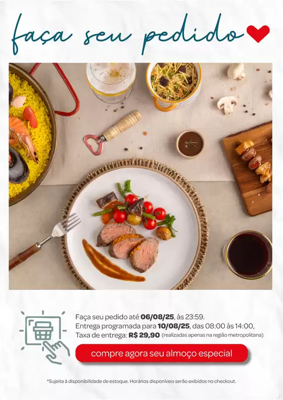 catalogo de almoco de pais 2025