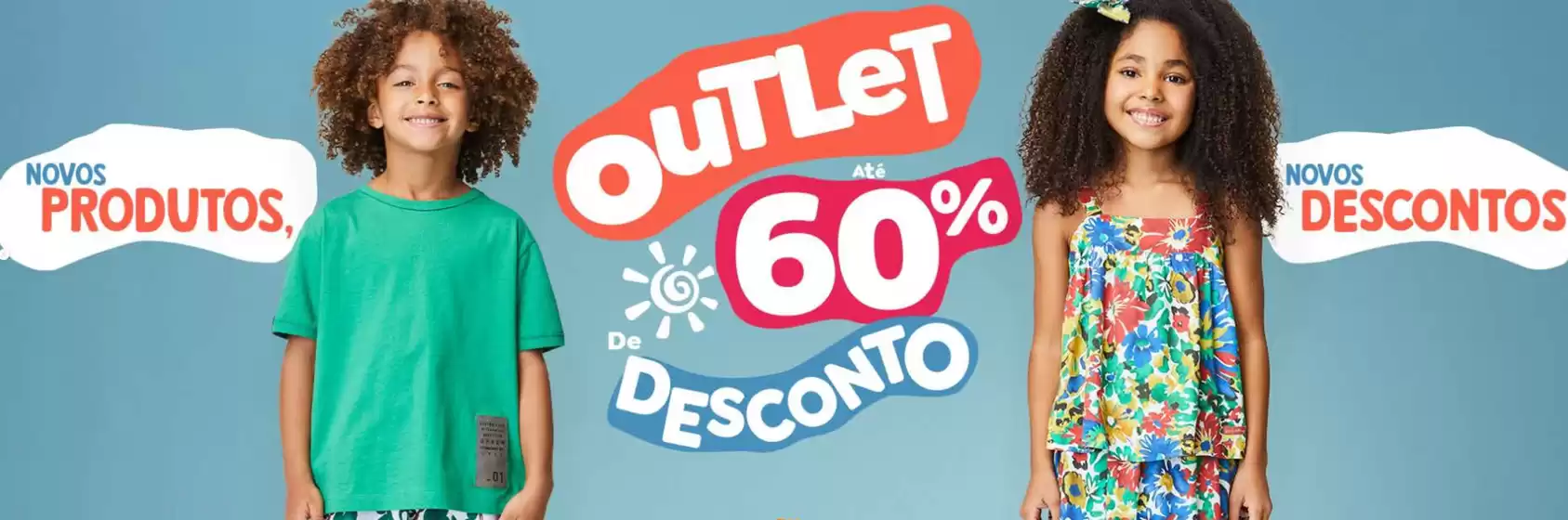 Outlet ate 60% off dcto !