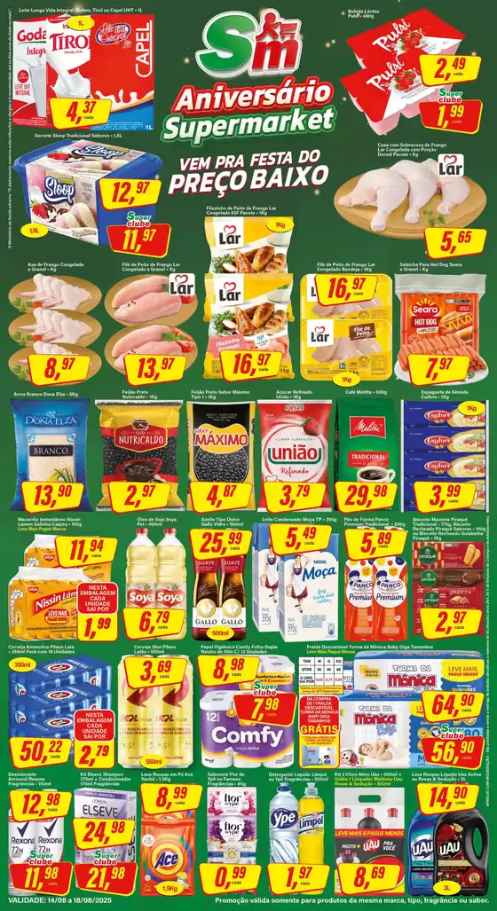Catálogo Rede Supermarket em São Bernardo do Campo | lamina 14 18 | 2025-08-14T00:00:00.000Z - 2025-08-18T00:00:00.000Z