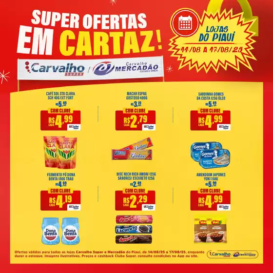 Encarte Carvalho Supermercado