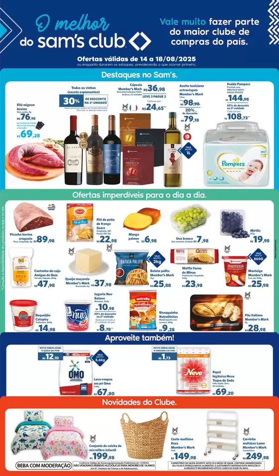 Catálogo Sam's Club em Riacho de Santana | Ofertas exclusivas para nossos clientes | 2025-08-14T00:00:00.000Z - 2025-08-18T00:00:00.000Z