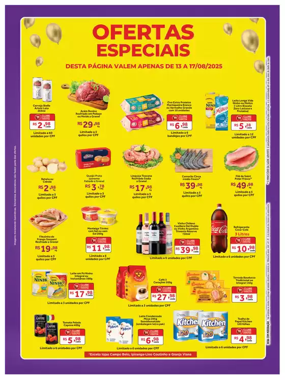 Ótima oferta para todos os clientes