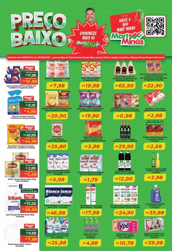 Catálogo Mart Minas | Encarte Mart Minas | 2025-08-14T00:00:00.000Z - 2025-08-20T00:00:00.000Z