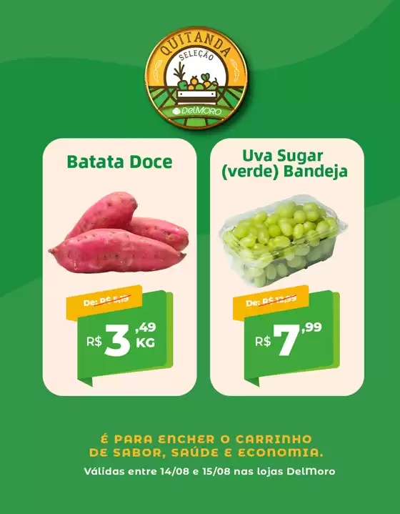 Descontos e promoções
