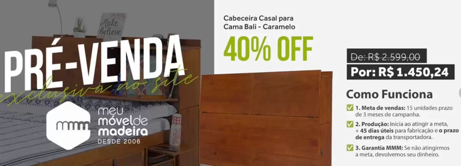 Ofertas Meu Móvel de Madeira