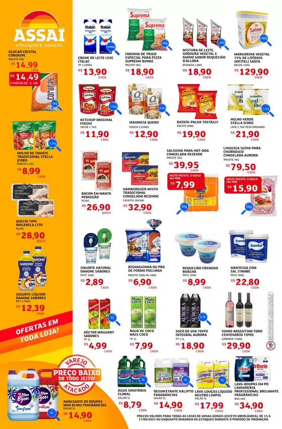 Grandes descontos em produtos selecionados