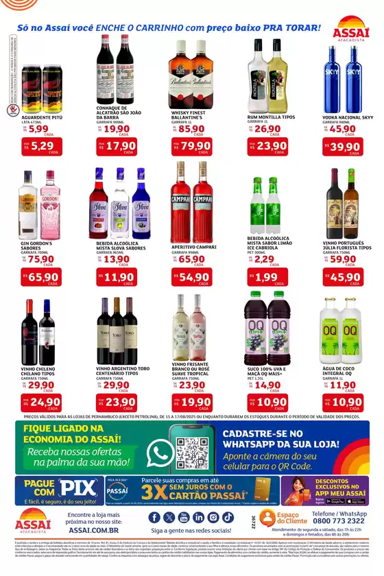 Pechinchas e ofertas atuais