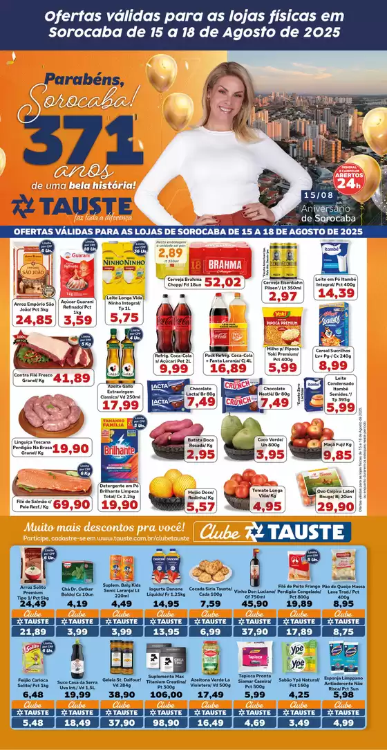 Ofertas Tauste Sorocaba