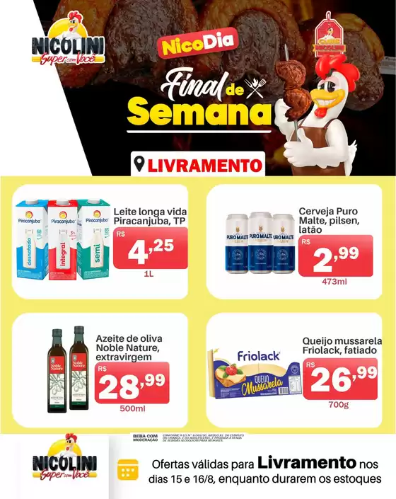 Catálogo Super Nicolini em Dom Pedrito | Encarte Super Nicolini | 2025-08-15T00:00:00.000Z - 2025-08-16T00:00:00.000Z