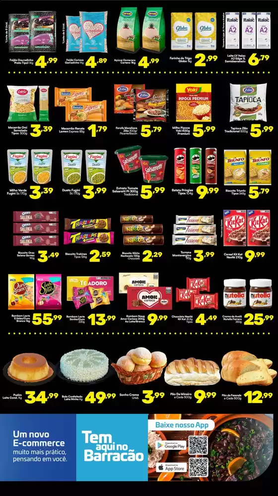 Encarte Barracão Supermercado