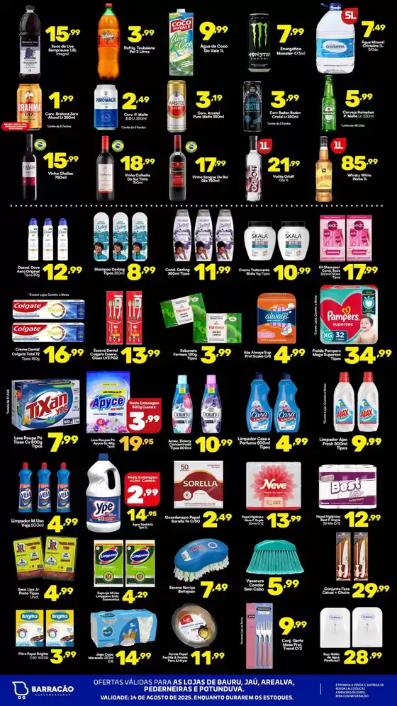 Encarte Barracão Supermercado