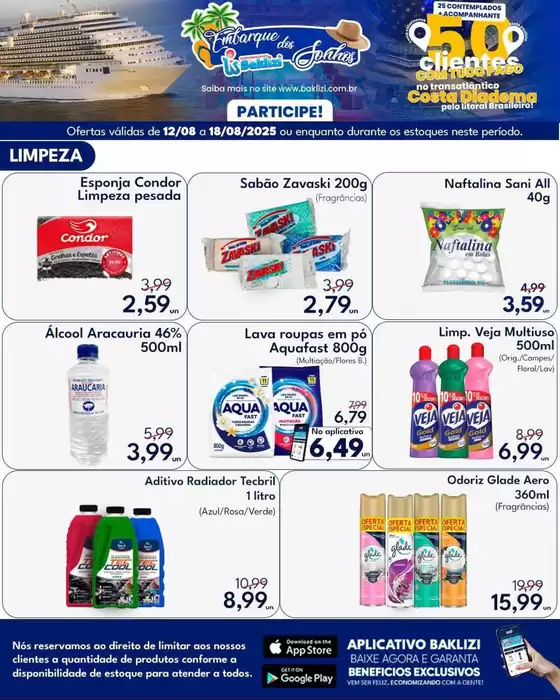 Ofertas e promoções atuais