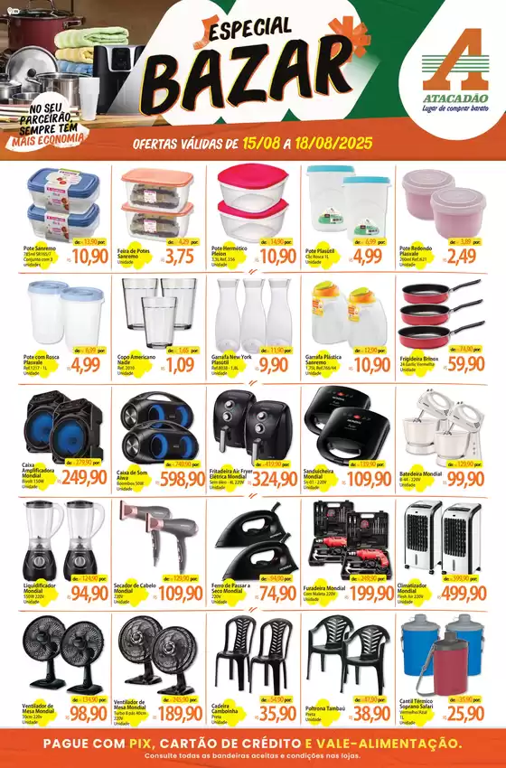 Catálogo Atacadão em Natal | Ótima oferta para todos os clientes | 2025-08-15T00:00:00.000Z - 2025-08-18T00:00:00.000Z