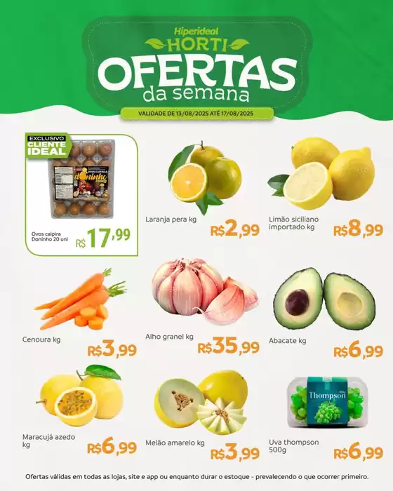Encarte Hiperideal Supermercados