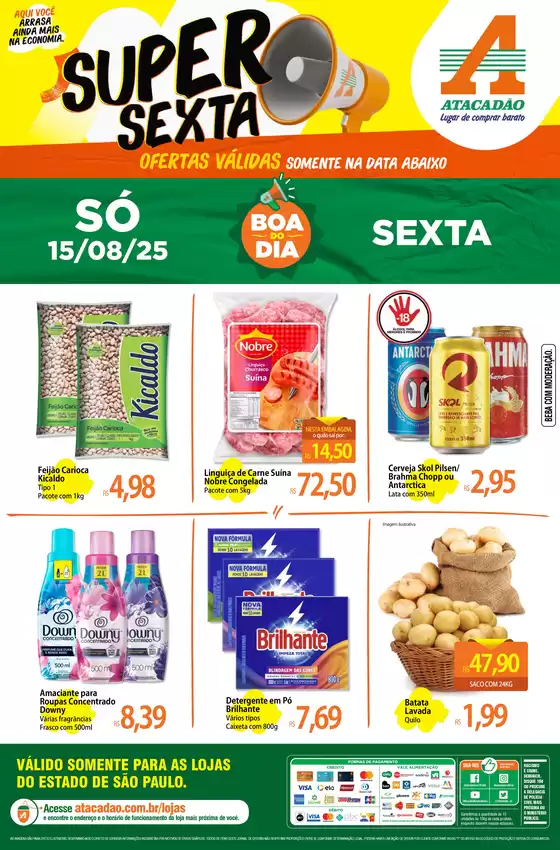 Catálogo Atacadão em Barueri | Melhores ofertas para todos os clientes | 2025-08-15T00:00:00.000Z - 2025-08-15T00:00:00.000Z
