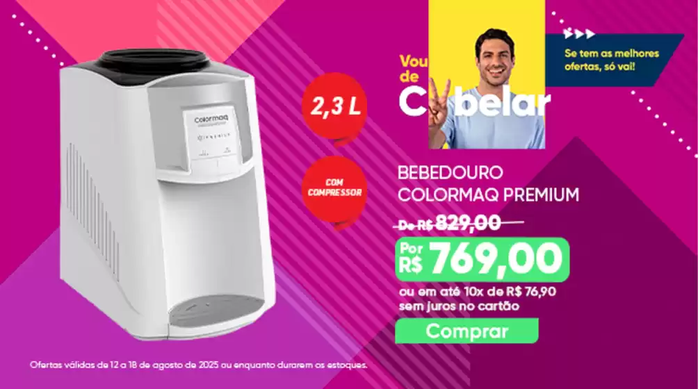 Catálogo Cybelar em Amorinópolis | Ofertas e promoções atuais | 2025-08-12T00:00:00.000Z - 2025-08-18T00:00:00.000Z