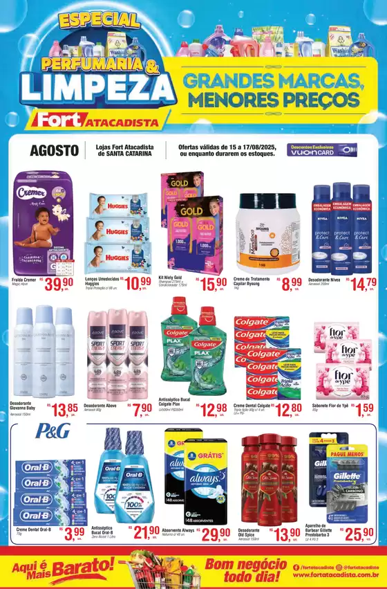 Catálogo Fort Atacadista em Balneário Camboriú | SC Fort Perfumaria Limpeza 15 a 17 AGO 25 | 2025-08-15T00:00:00.000Z - 2025-08-17T00:00:00.000Z
