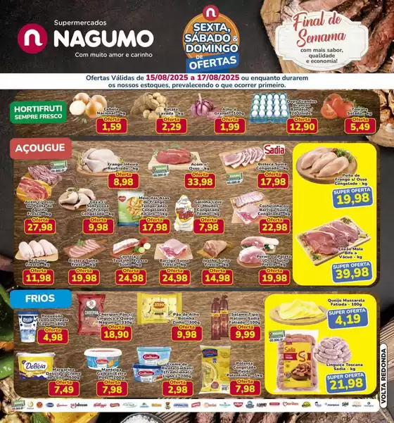 Catálogo Nagumo | Melhores ofertas para compradores econômicos | 2025-08-15T00:00:00.000Z - 2025-08-17T00:00:00.000Z