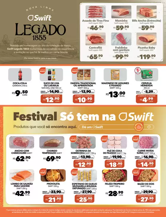 Ofertas especiais atraentes para todos