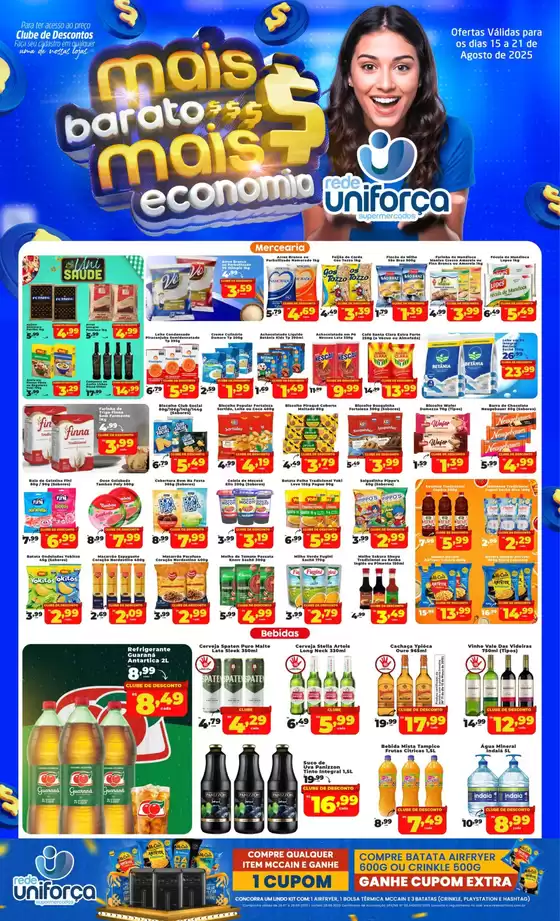 Catálogo Rede uniforça em Brejo Santo | Ofertas exclusivas para nossos clientes | 2025-08-15T00:00:00.000Z - 2025-08-21T00:00:00.000Z