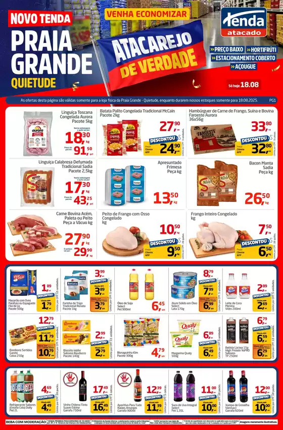Catálogo Tenda Atacado em Ceará-Mirim | Novo Tenda Praia Grande Quietude | 2025-08-18T00:00:00.000Z - 2025-08-18T00:00:00.000Z
