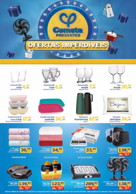Catálogo Cometa Supermercados em Ceará-Mirim | Ofertas Imperdíveis | 2025-08-18T00:00:00.000Z - 2025-08-31T00:00:00.000Z