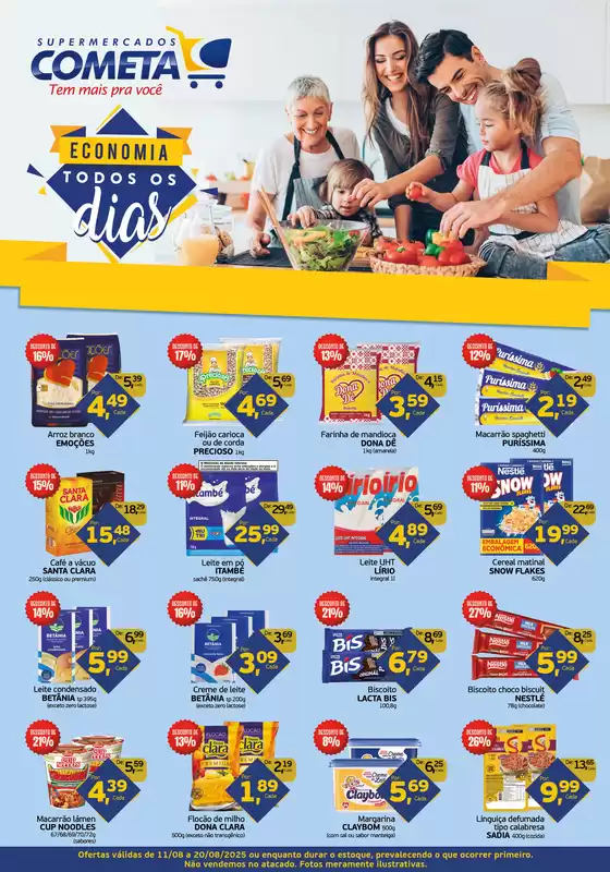 Catálogo Cometa Supermercados em Santo André | Economia Todos Os Dias | 2025-08-18T00:00:00.000Z - 2025-08-20T00:00:00.000Z