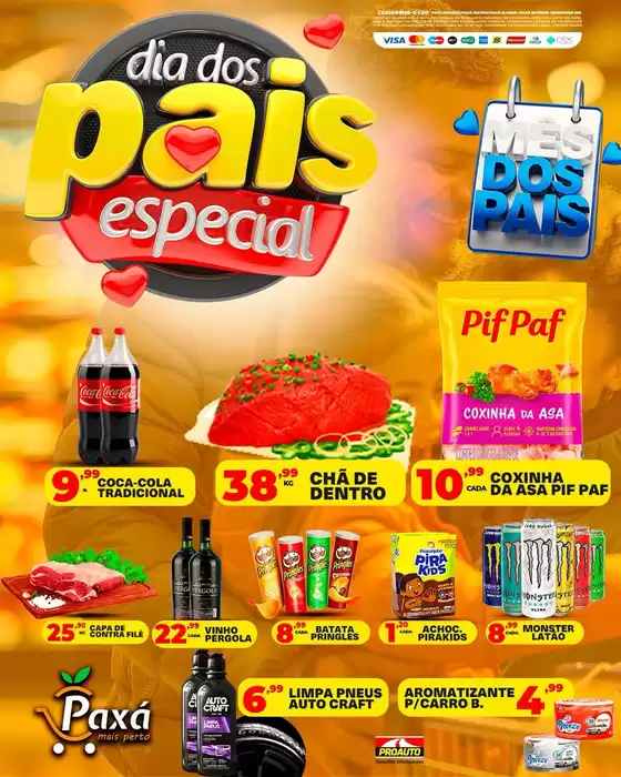 Catálogo Paxá Supermercados em Santo André | Melhores ofertas para todos os caçadores de pechinchas | 2025-08-18T00:00:00.000Z - 2025-08-19T00:00:00.000Z