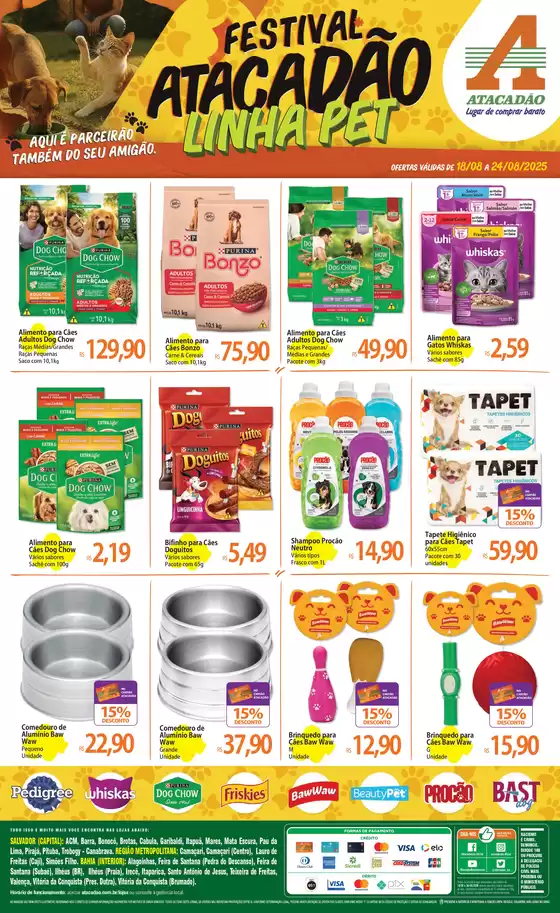 Catálogo Atacadão em Feira de Santana | Pechinchas e ofertas atuais | 2025-08-18T00:00:00.000Z - 2025-08-24T00:00:00.000Z