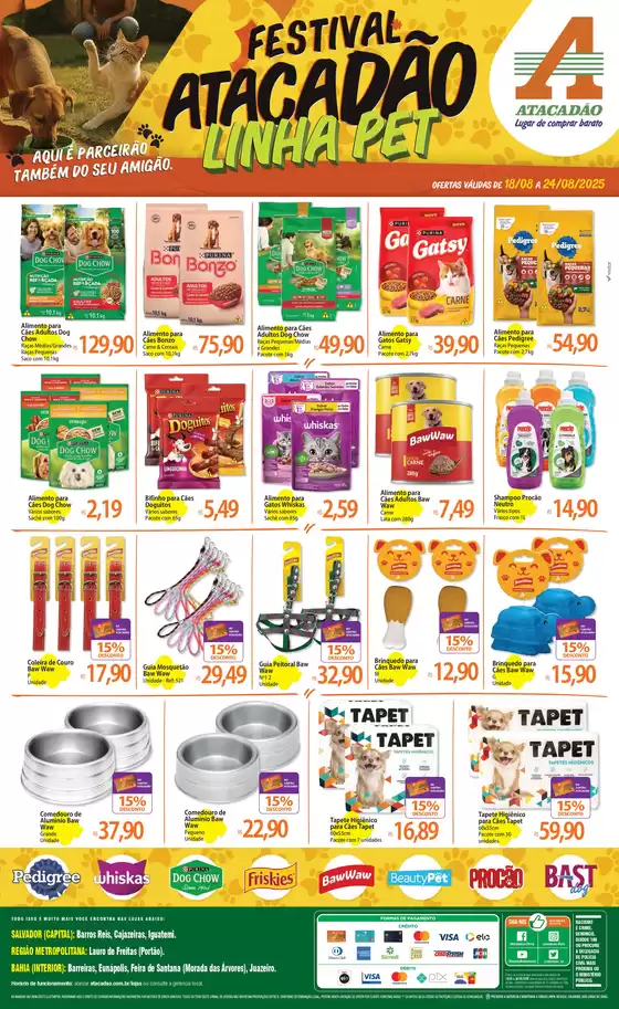 Catálogo Atacadão em Feira de Santana | Melhores ofertas para todos os caçadores de pechinchas | 2025-08-18T00:00:00.000Z - 2025-08-24T00:00:00.000Z