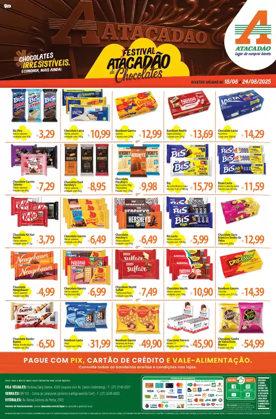 Grandes descontos em produtos selecionados