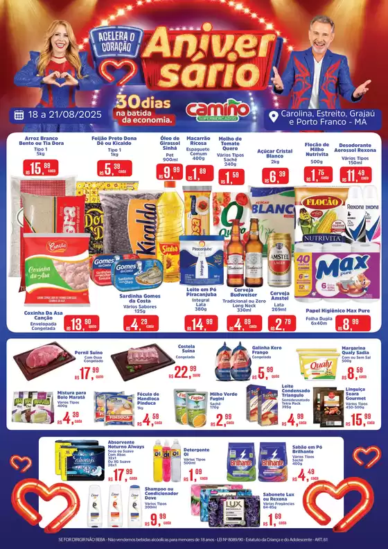 Pechinchas e ofertas atuais