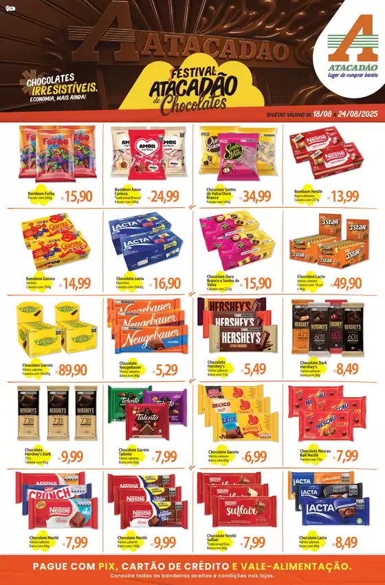 Promoções especiais em andamento