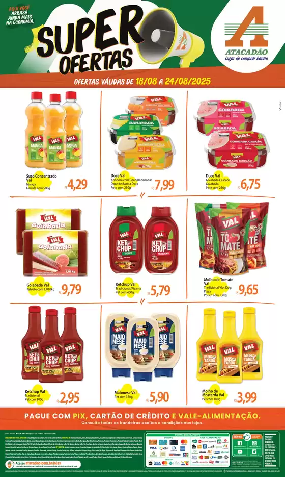 Catálogo Atacadão em Franca | Ofertas exclusivas e pechinchas | 2025-08-18T00:00:00.000Z - 2025-08-24T00:00:00.000Z