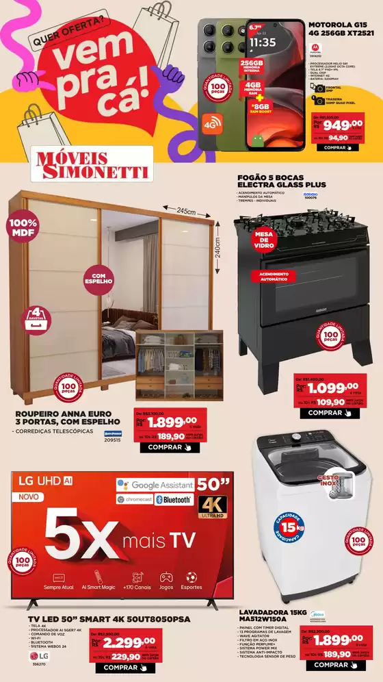 Ótima oferta para caçadores de pechinchas