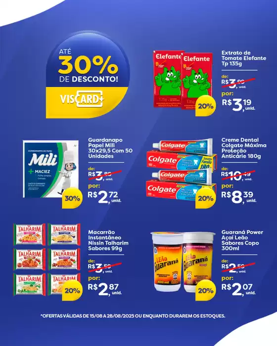 Encarte Supermercados Viscardi
