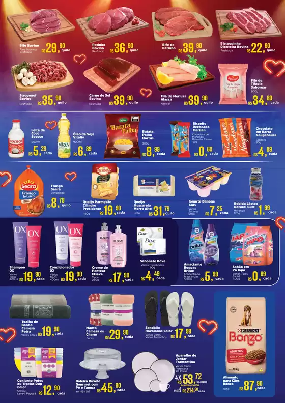 Ofertas especiais atraentes para todos