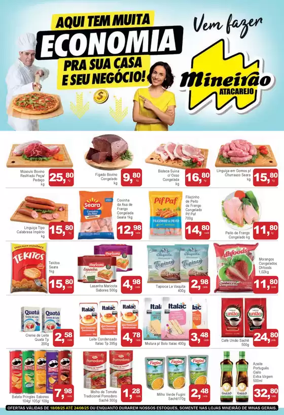 Ofertas especiais atraentes para todos