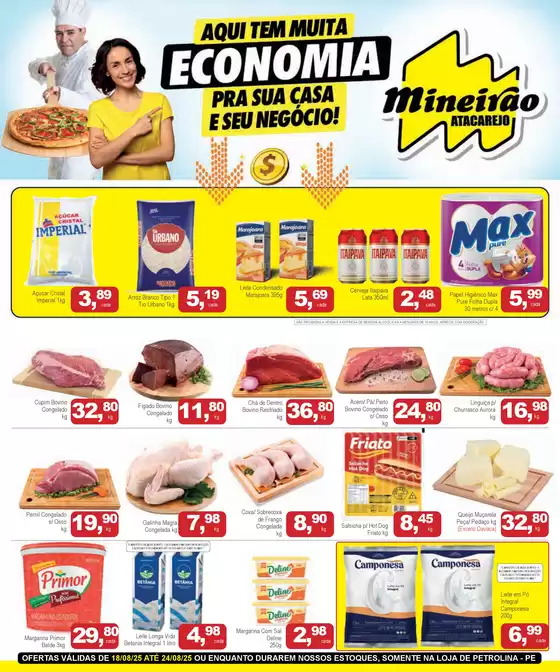 Grandes descontos em produtos selecionados