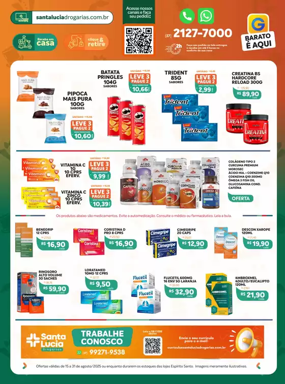 Descontos e promoções