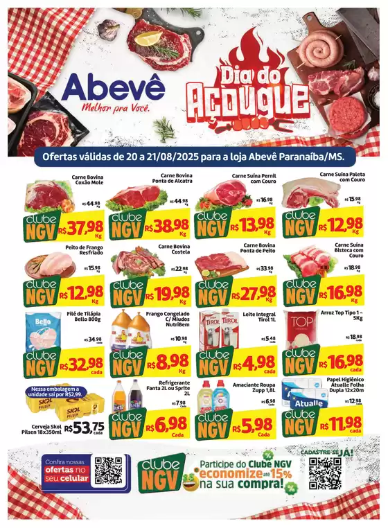 Catálogo Abevê Supermercados | Grandes descontos em produtos selecionados | 2025-08-20T00:00:00.000Z - 2025-08-21T00:00:00.000Z