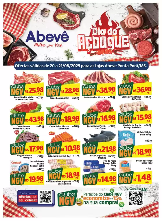 Catálogo Abevê Supermercados | Ofertas e promoções atuais | 2025-08-20T00:00:00.000Z - 2025-08-21T00:00:00.000Z