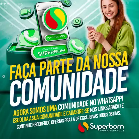 Catálogo Superbom Supermercados | Encarte Superbom Supermercados | 2025-08-20T00:00:00.000Z - 2025-08-21T00:00:00.000Z
