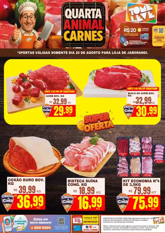 Catálogo Tome Leve | Descontos e promoções | 2025-08-20T00:00:00.000Z - 2025-08-20T00:00:00.000Z